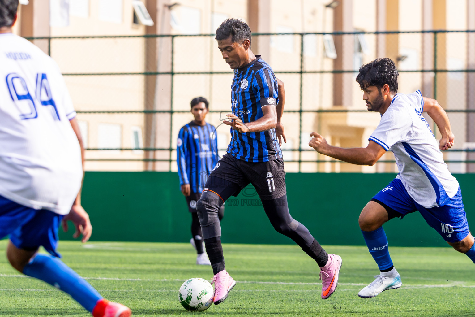 Kandooma vs Waldorf in Resort League 2025 (South Male Zone) day 8 was held on Sunday, 5th October 2025 in Crossroads's Maldives, Photos: Nausham Waheed / images.mv