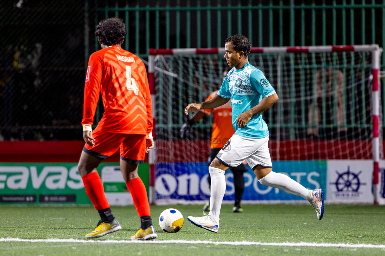 M Kolhufushi VS M Muli in Day 7 of Golden Futsal Challenge 2025 was held on Saturday, 11th January 2025, in Hulhumale', Maldives Photos: Nausham Waheed / images.mv