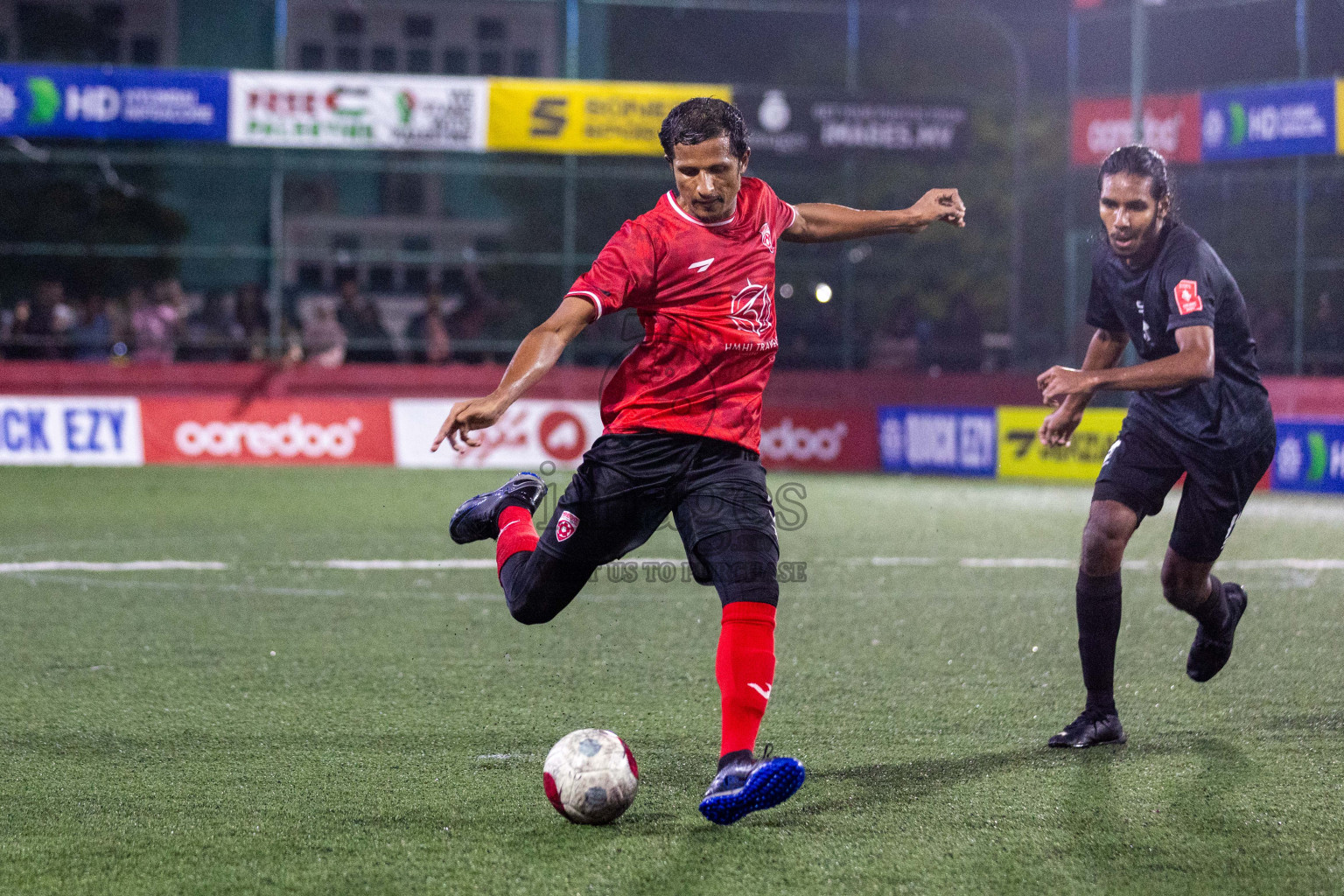 ADh Mahibadhoo vs ADh Dhangethi in Day 16 of Golden Futsal Challenge 2024 was held on Tuesday, 30th January 2024, in Hulhumale', Maldives Photos: Nausham Waheed / images.mv