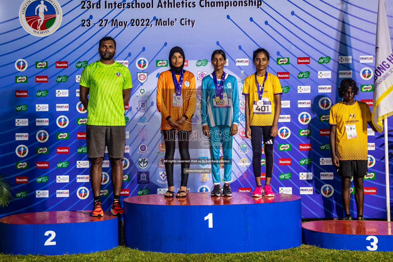 Day 5 of Inter-School Athletics Championship held in Male', Maldives on 27th May 2022. Photos by:Maanish / images.mv