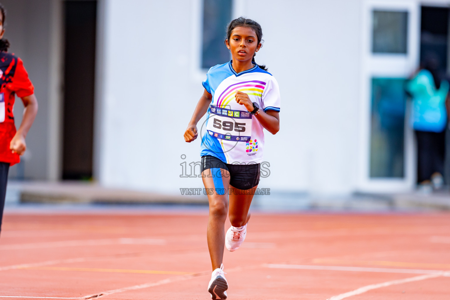 Day 5 of MWSC Interschool Athletics Championships 2024 held in Hulhumale Running Track, Hulhumale, Maldives on Wednesday, 13th November 2024. Photos by: Nausham Waheed / Images.mv