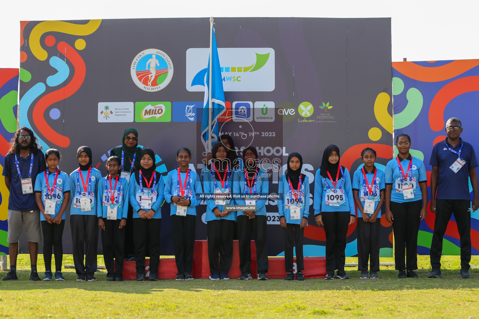 Final Day of Inter School Athletics Championship 2023 was held in Hulhumale' Running Track at Hulhumale', Maldives on Friday, 19th May 2023. Photos: Mohamed Mahfooz Moosa / images.mv