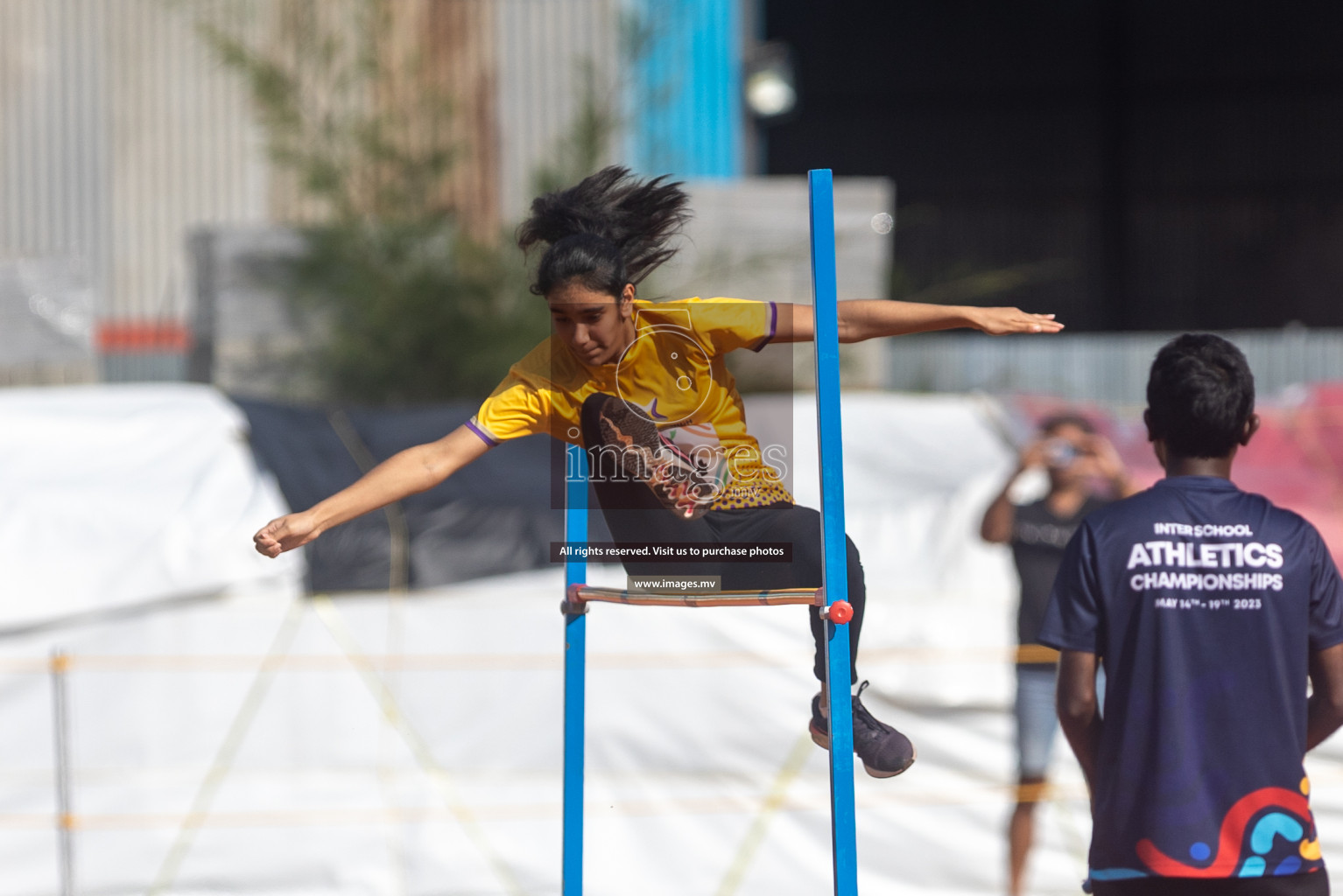 Day three of Inter School Athletics Championship 2023 was held at Hulhumale' Running Track at Hulhumale', Maldives on Tuesday, 16th May 2023. Photos: Shuu / Images.mv