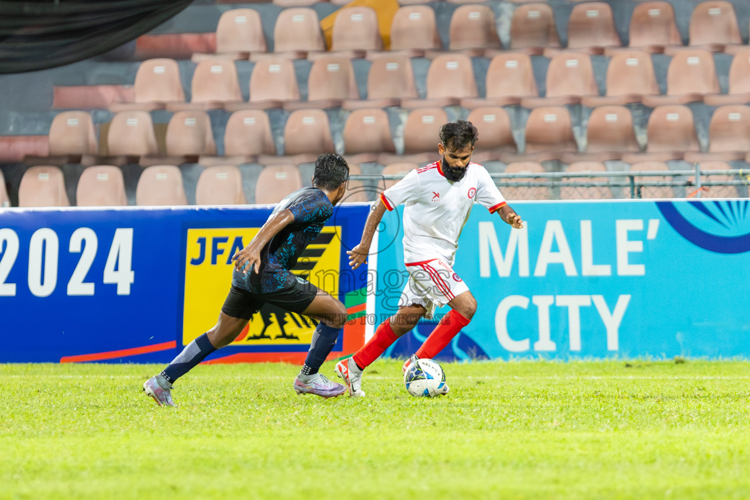 Buru Sports Club vs Super United Sports in Under 19 Youth Championship 2024  was held at National Stadium in Male', Maldives on Sunday, 9th June 2024. Photos: Mohamed Mahfooz Moosa / images.mv