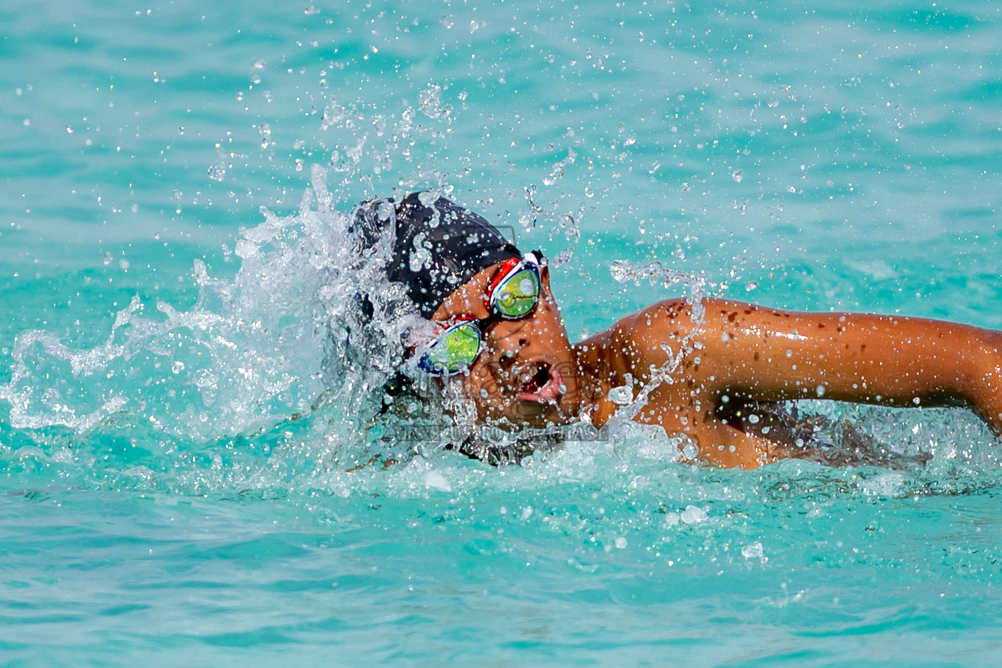 15th National Open Water Swimming Competition 2024 held in Kudagiri Picnic Island, Maldives on Saturday, 28th September 2024. Photos: Nausham Waheed / images.mv