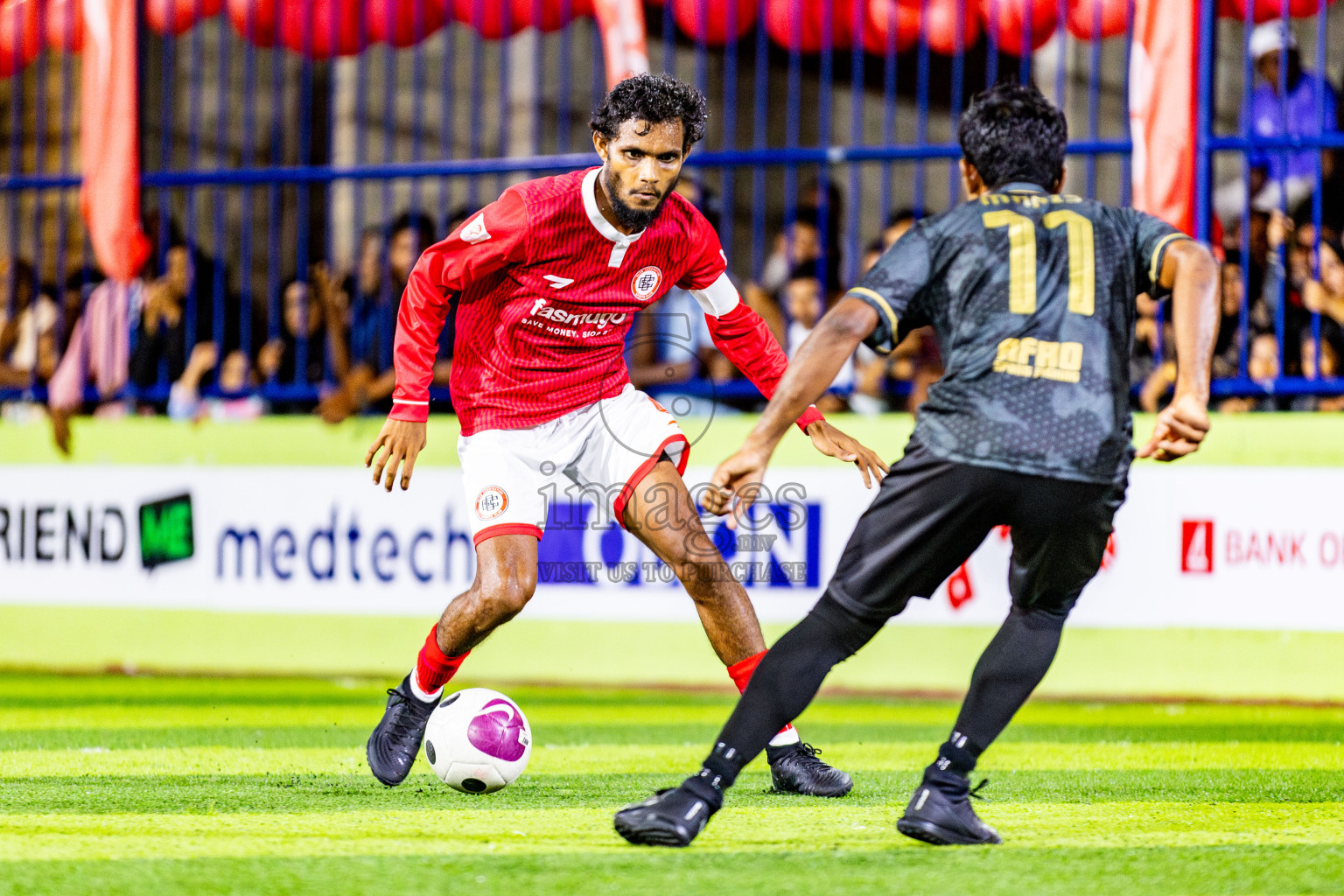 CC Sports Club vs Afro SC in the final of Eydhafushi Futsal Cup 2024 was held on Wednesday , 17th April 2024, in B Eydhafushi, Maldives Photos: Nausham Waheed / images.mv