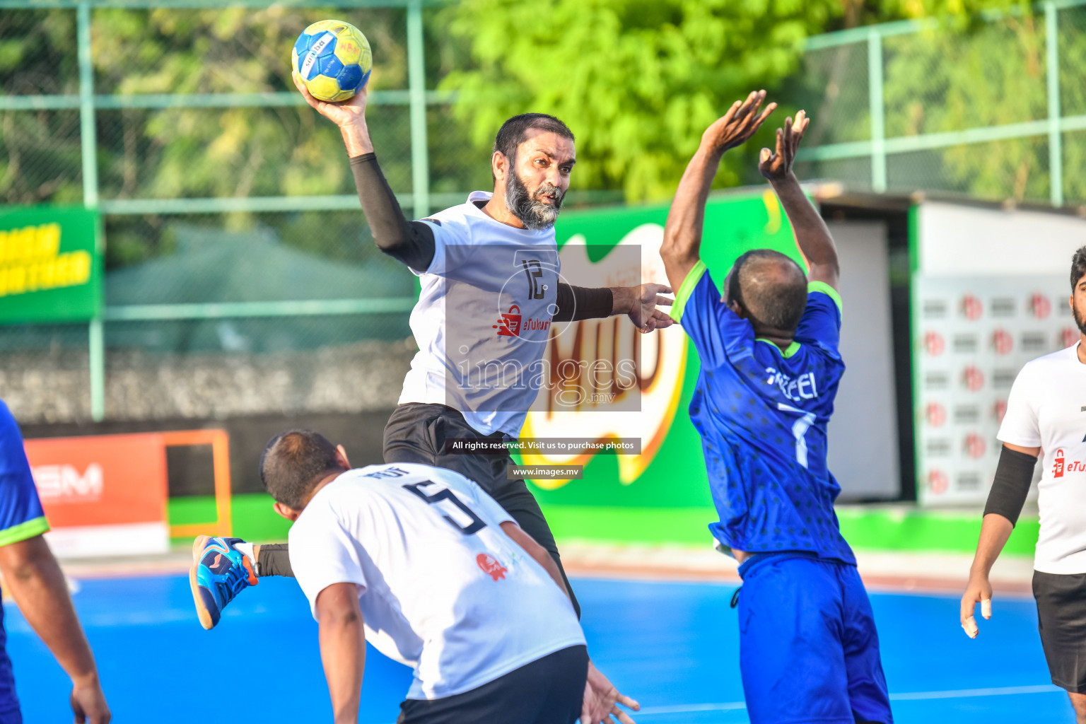 Day 7 of MILO 6th Inter Office Handball Tournament 2022 Photos by Nausham waheed