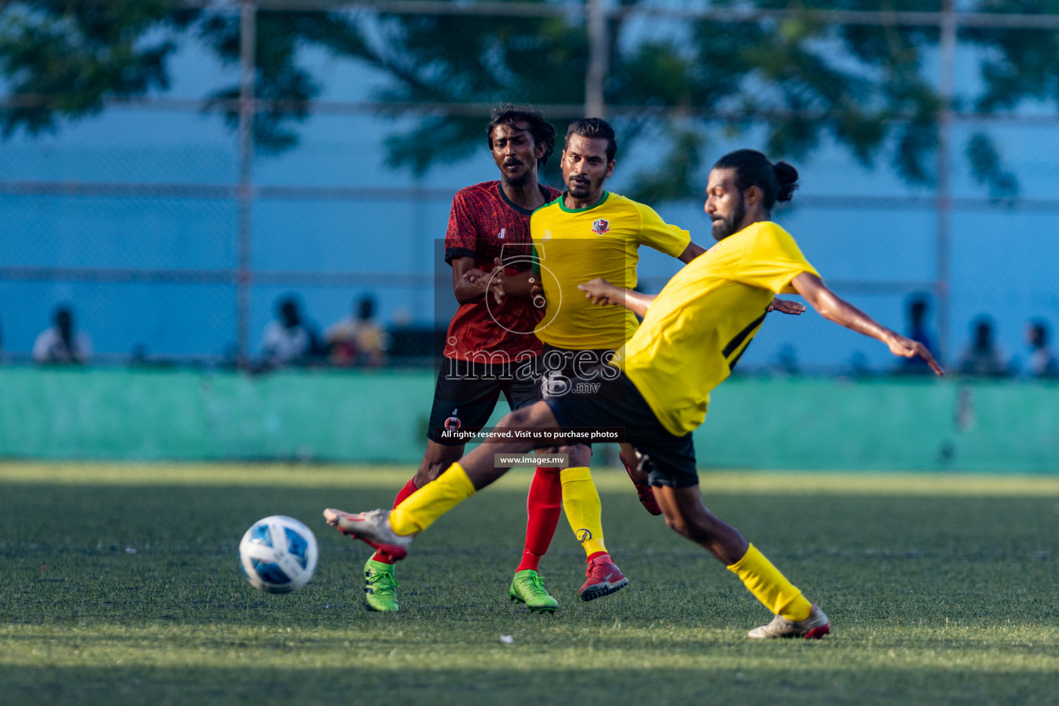 Little Town Sports vs  Lorenzo Sports Club in the 2nd Division 2022 on 16th July 2022, held in National Football Stadium, Male', Maldives Photos: Hassan Simah / Images.mv