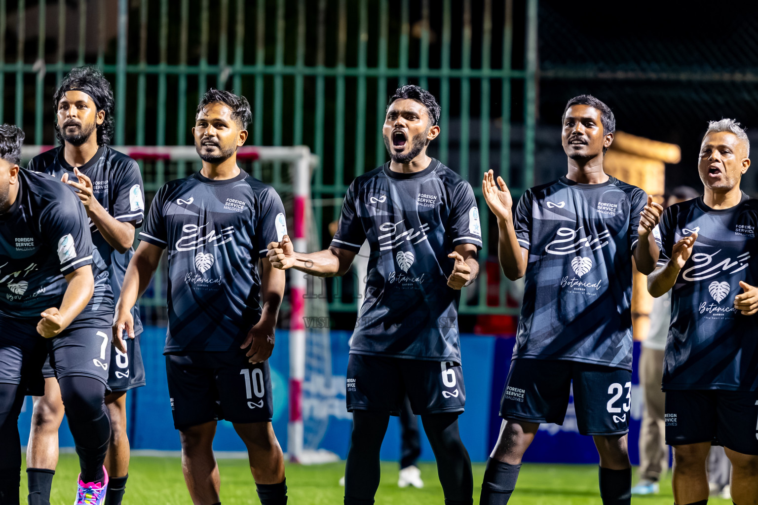 Club DJA vs Team Khaarijee in Day 10 of Club Maldives Cup Classic 2025 was held in Rehendi Futsal Ground, Hulhumale', Maldives on Wednesday, 24th September 2025. Photos: Nausham Waheed / images.mv