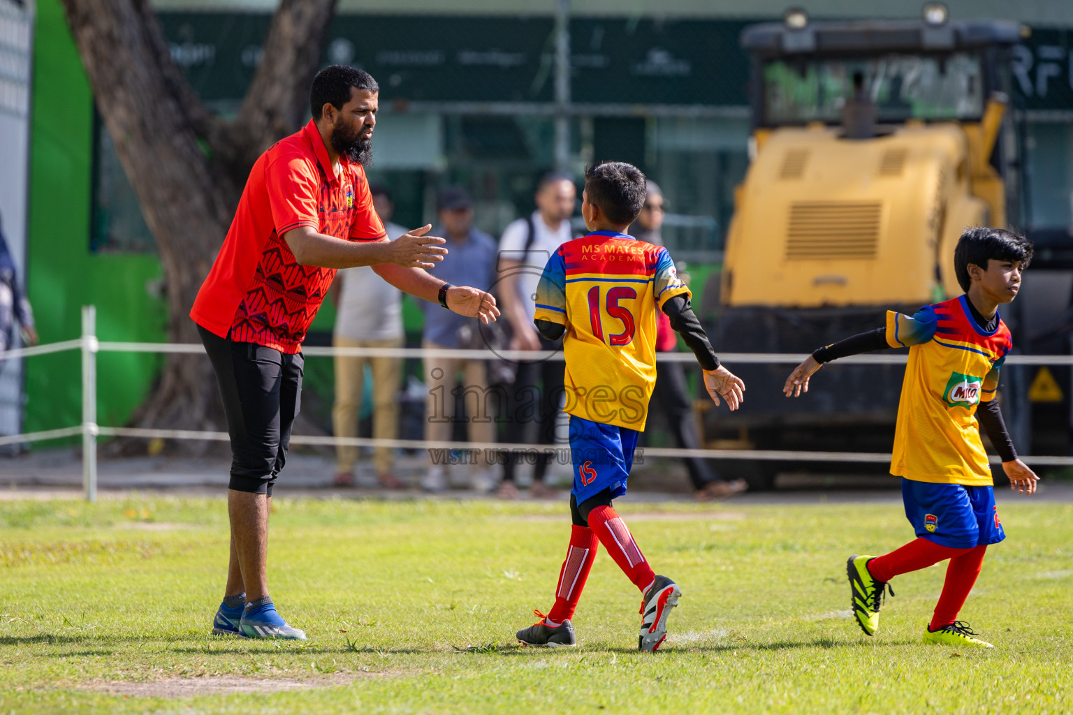 Day 2 of MILO Academy Championship 2025 was held on Friday, 14th February 2025 in Henveiru Stadium. 
Photos: Hassan Simah / Images.mv
