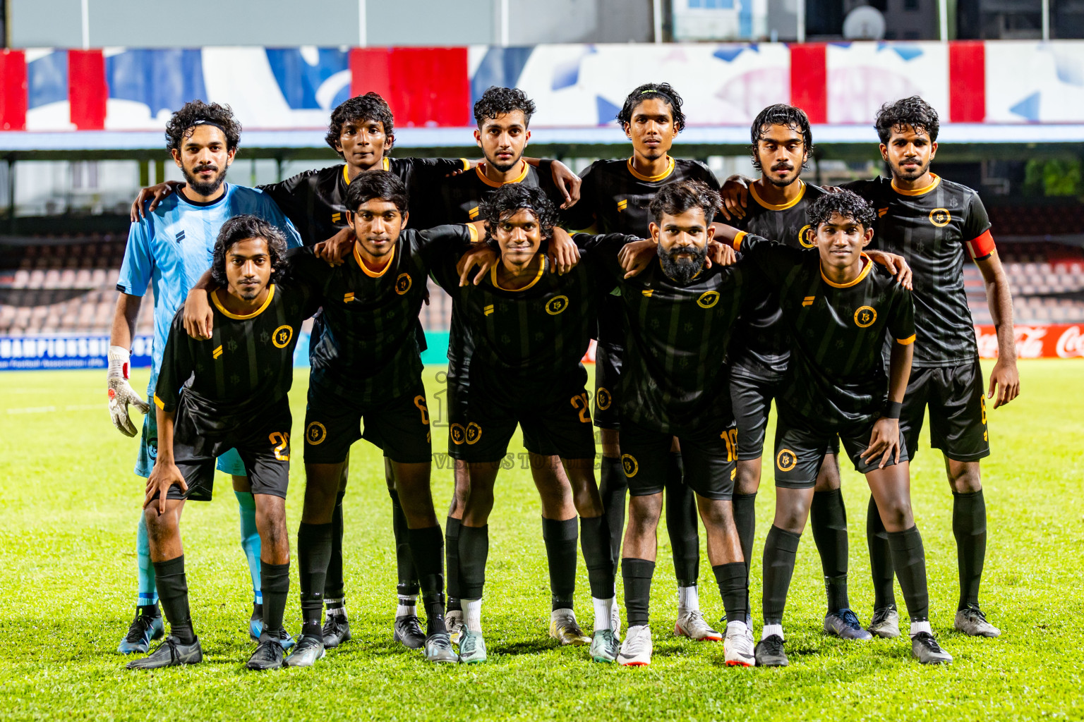 Odi Sports Club vs Buru Sports Club in Day 5 of Under 19 Youth Championship 2024 was held at National Stadium in Male', Maldives on Sunday, 23rd June 2024. Photos: Nausham Waheed / images.mv