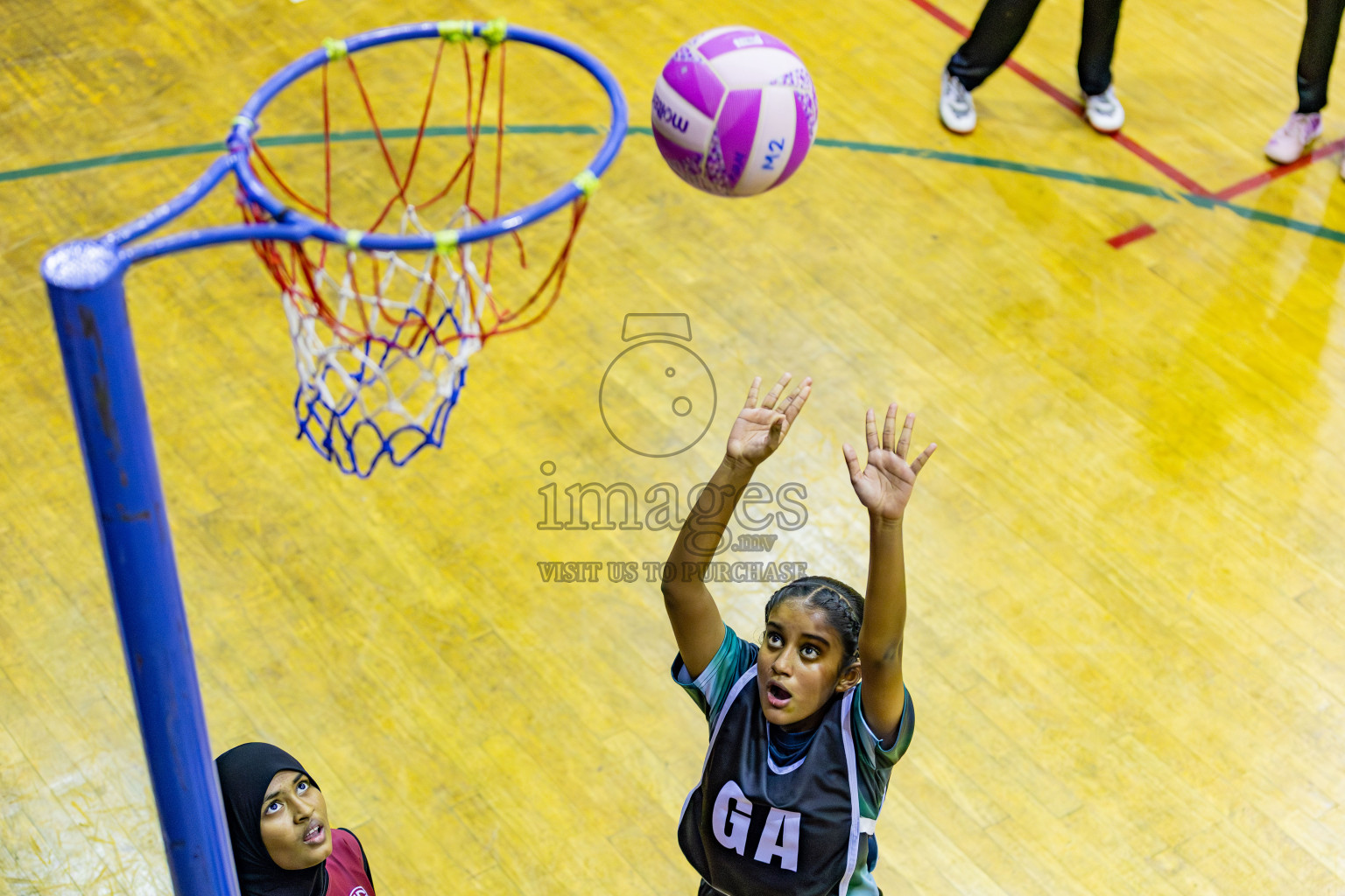 Day 3 of Inter-School Netball Tournament 2025 was held in Social Center Indoor Hall on Monday, 20th October 2025. Photos: Areef Adam / images.mv