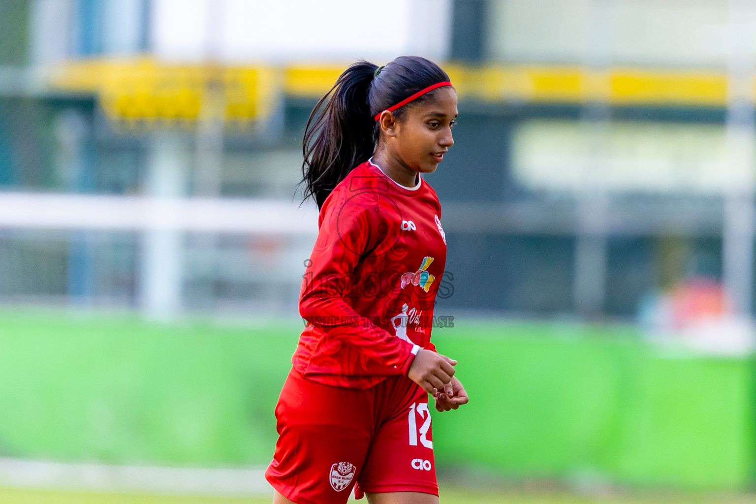 Biss Buru Sports Club vs Maziya Sports  in FAM Women’s League 2025 held in Henveiru Football ground, Male', Maldives on Wednesday, 3rd December 2025. Photos: Nausham Waheed / Images.mv