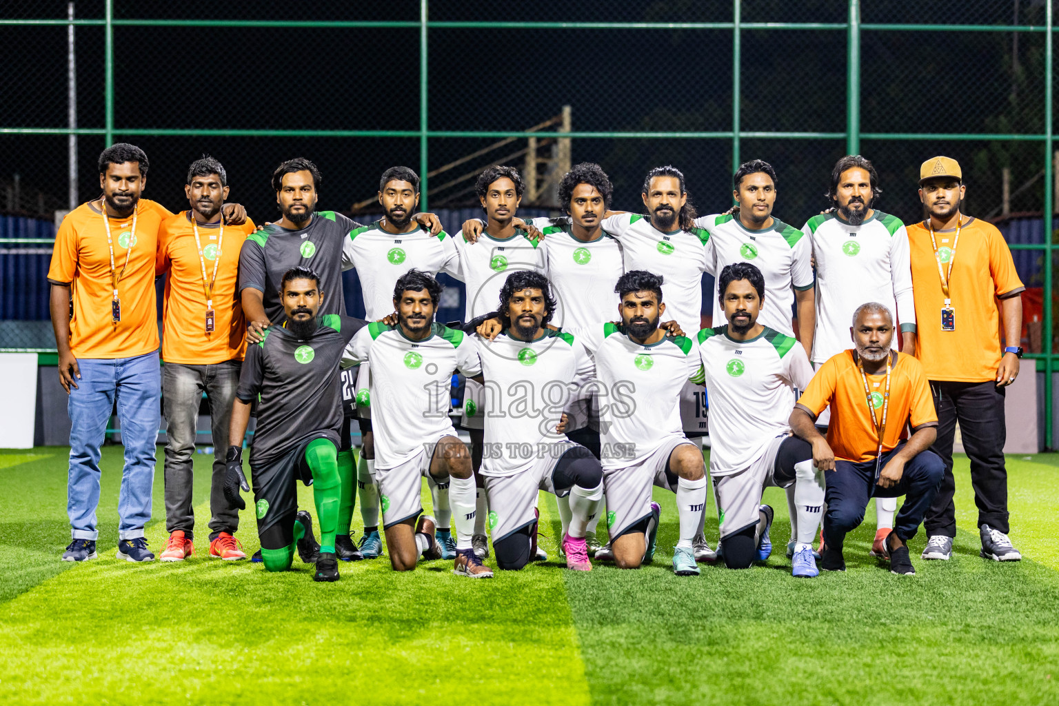 Nova SC vs Giraavarianz in Day 1 of BG Futsal Challenge 2024 was held on Thursday, 12th March 2024, in Male', Maldives Photos: Nausham Waheed / images.mv