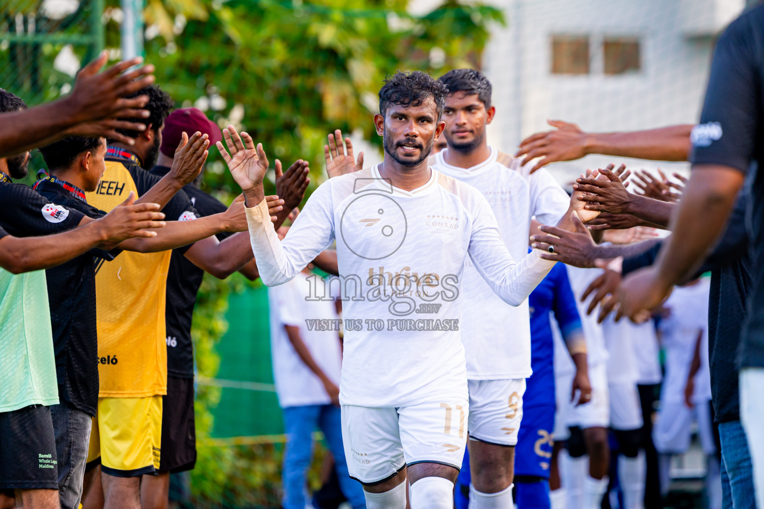 Barcelo vs Conrad in the Final of Resort League 2025 (Ari Zone) was held on Sunday, 28th June 2025 in Conrad Maldives Rangali Island, Alif Dhaalu Atoll, Maldives. Photos: Nausham Waheed / images.mv