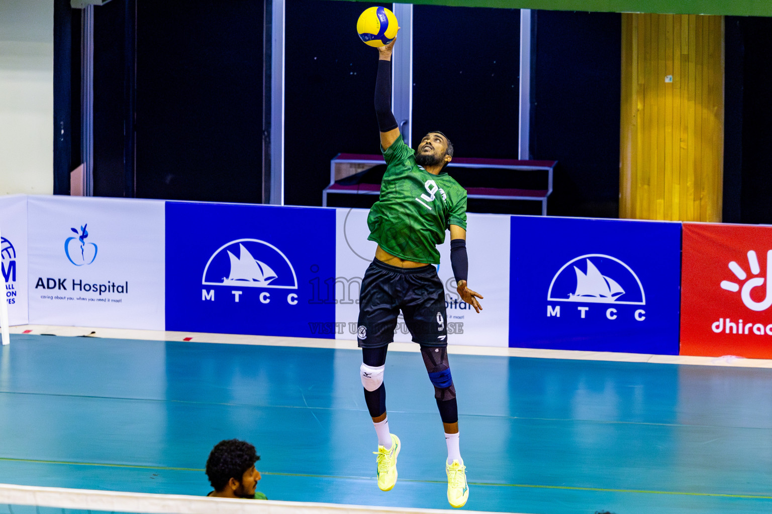 Police Club vs Club HDC in Semi Final of MILO VAM Cup 2024 Men's Division was held in Social Center Indoor Hall on Friday, 1st September 2024. Photos: Nausham Waheed / images.mv