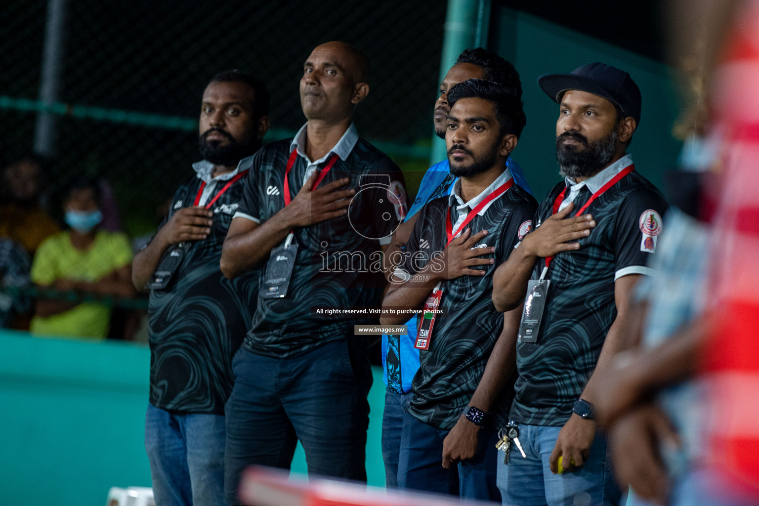 Team FSM vs Club HDC in the Quarter Finals of Club Maldives 2021 held at Hulhumale;, on 12th December 2021 Photos: Ismail Thoriq / images.mv