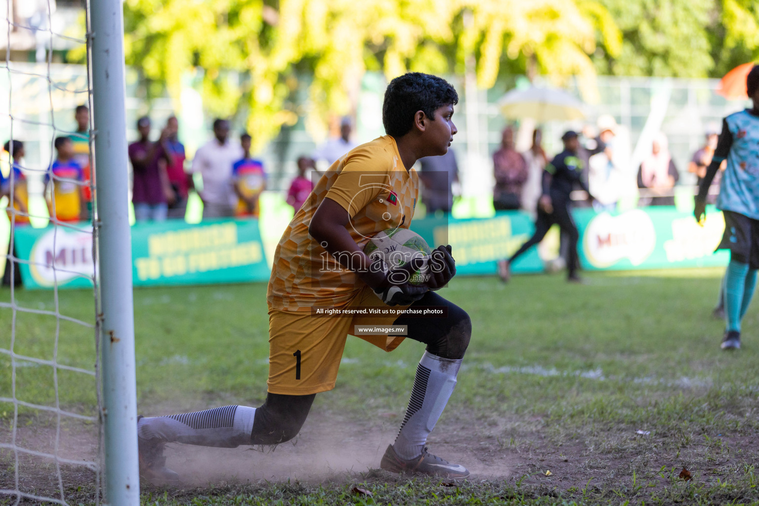 Day 2 of MILO Academy Championship 2023 (U12) was held in Henveiru Football Grounds, Male', Maldives, on Saturday, 19th August 2023. Photos: Nausham Waheedh / images.mv