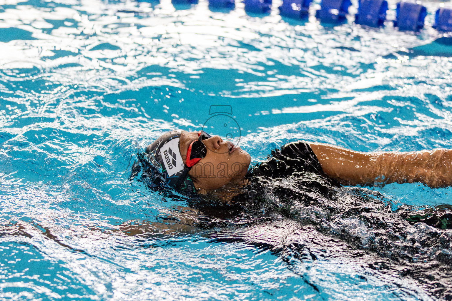 Day 3 of National Swimming Competition 2024 held in Hulhumale', Maldives on Sunday, 15th December 2024. Photos: Hassan Simah / images.mv