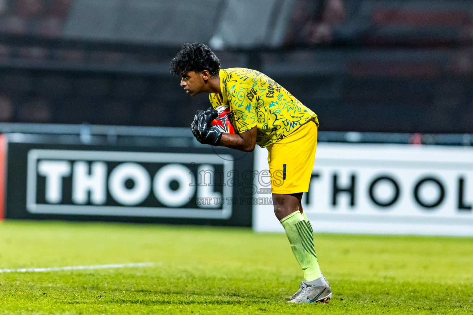 Super United Sports vs TC Sports Club in the Final of Under 19 Youth Championship 2024 was held at National Stadium in Male', Maldives on Monday, 1st July 2024. Photos: Nausham Waheed / images.mv