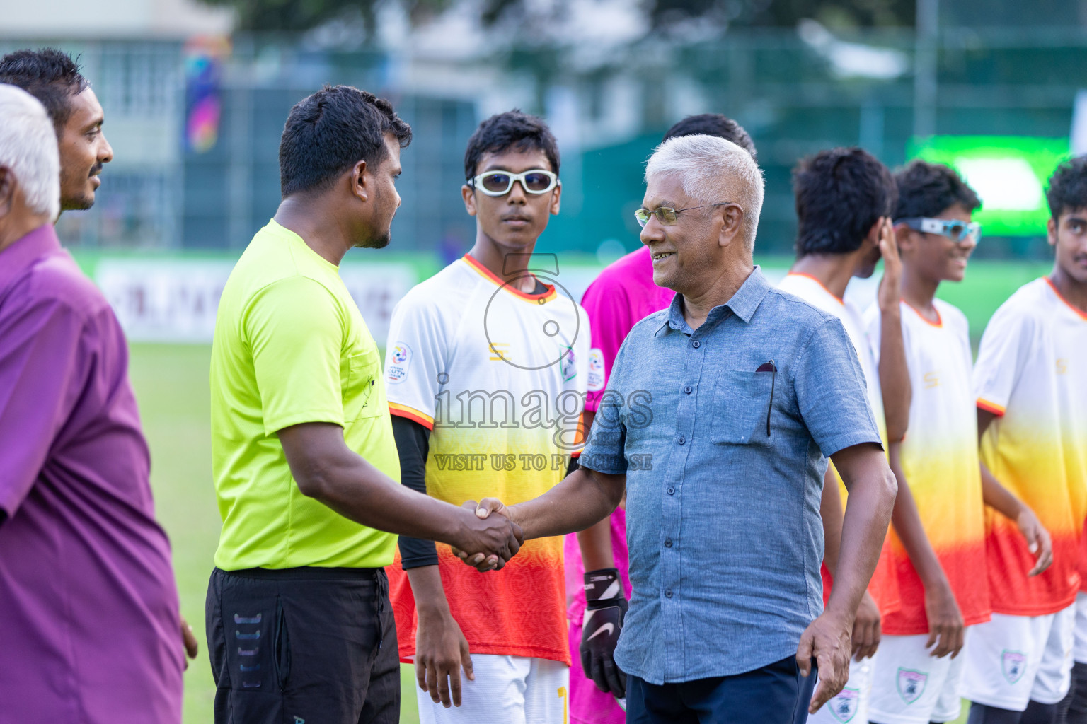 Club Eagles vs Super United Sports (U14) in Day 4 of Dhivehi Youth League 2024 held at Henveiru Stadium on Thursday, 28th November 2024. Photos: Shuu Abdul Sattar/ Images.mv