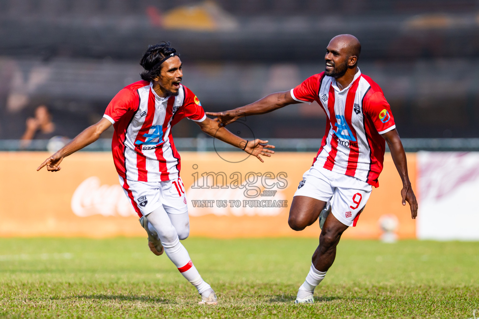 Tent SC vs Lagoons SC in the Quarter Final of Second Division 2023 in Male' Maldives on Thursday, 8th February 2023. Photos: Nausham Waheed / images.mv