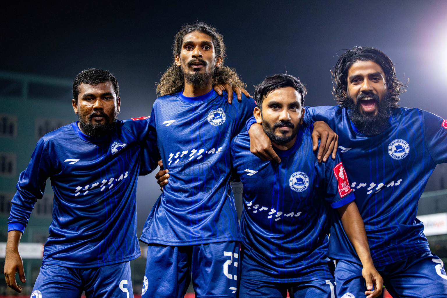 GA Maamendhoo VS GA Villingili in Day 8 of Golden Futsal Challenge 2025 was held on Sunday, 12th January 2025, in Hulhumale', Maldives Photos: Nausham Waheed , Ismail Thoriq / images.mv