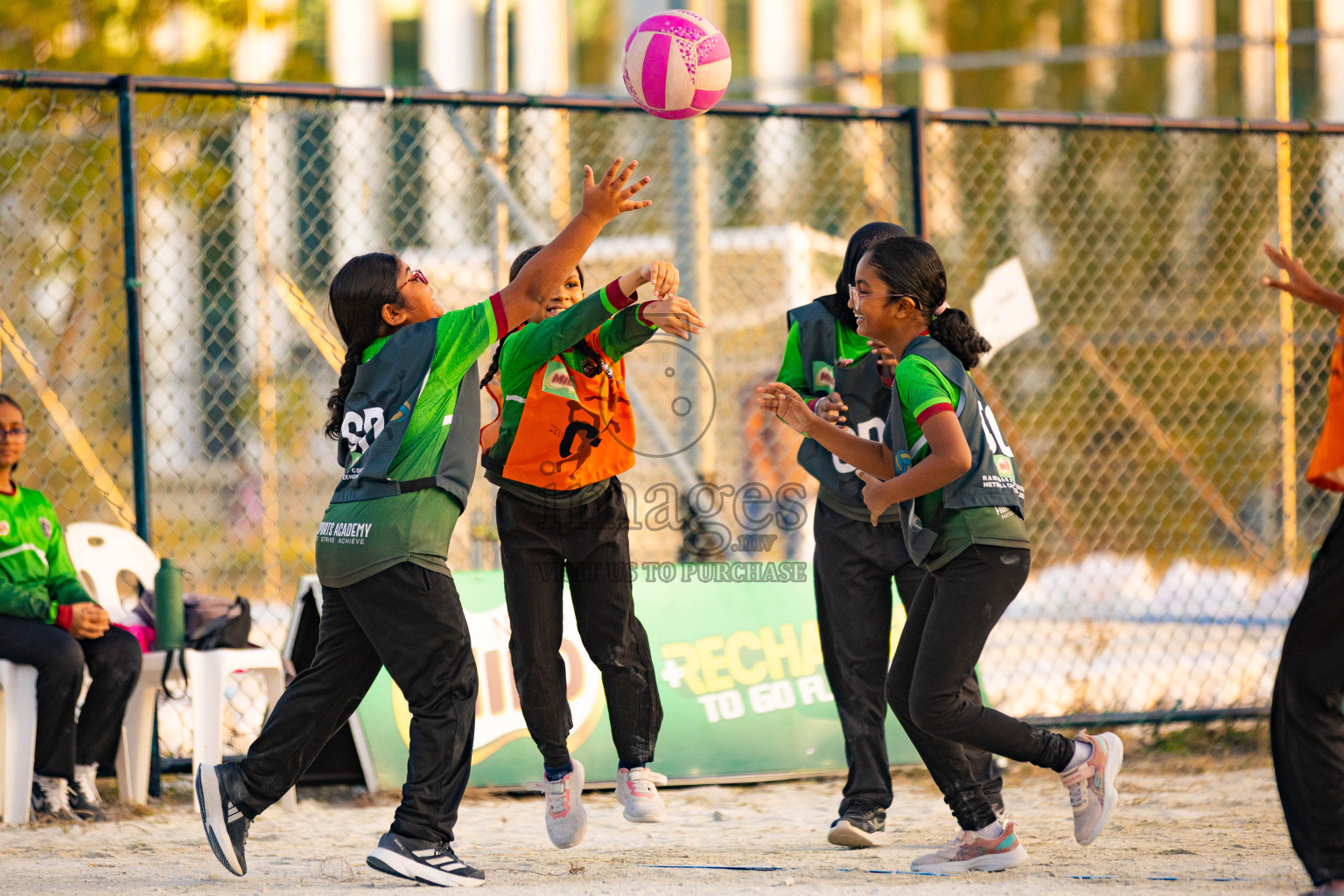 Day 2 of MILO Netball Fest 2025 was held in Cental Park, Hulhumale', Maldives on Friday, 21st November 2025. Photos: Areef Adam/ images.mv