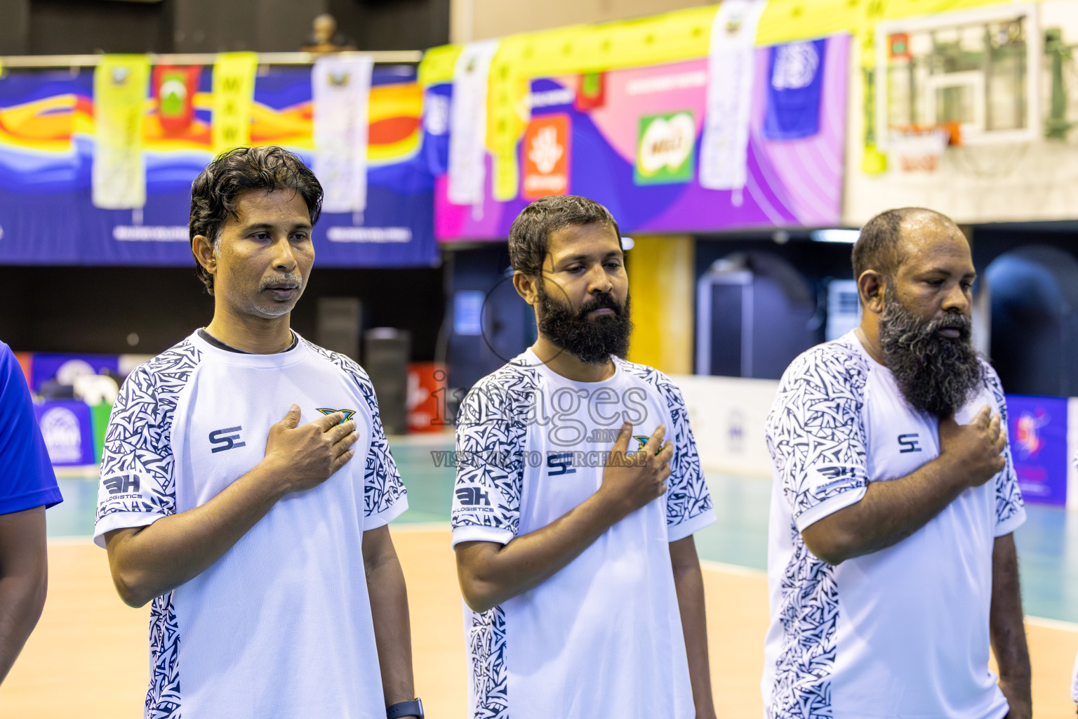 Club WAMCO vs Huraa Community Club in Day 1 of National Volleyball League 2025 - Women's Division held in Male', Maldives on Saturday, 19th April 2025 at Social Center Indoor Hall Photos By: Ismail Thoriq / images.mv