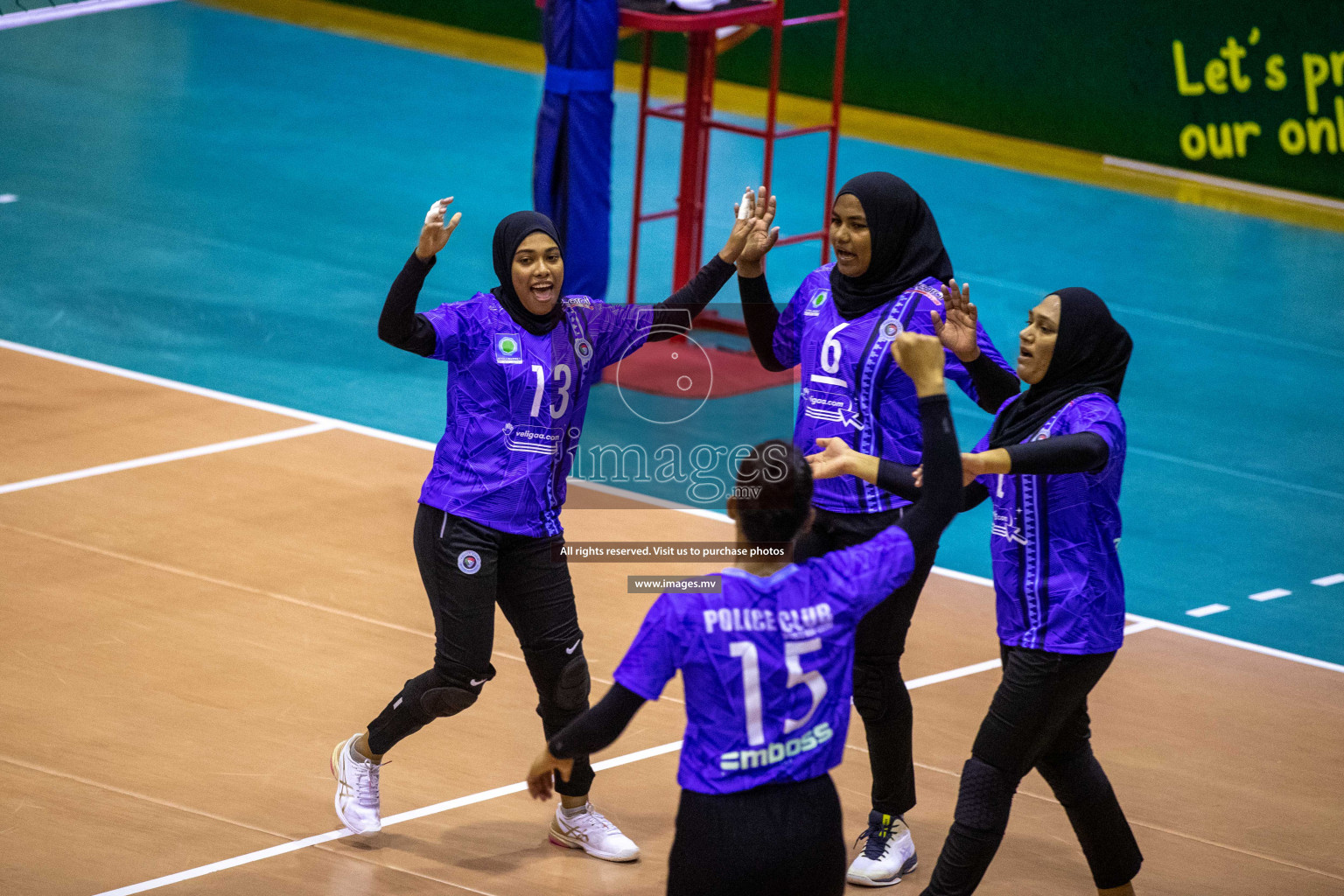 Volleyball Association Cup 2022-Women's Division-Match Day 3 was held in Male', Maldives on Thursday, 26th May 2022 Photos By: Ismail Thoriq / images.mv