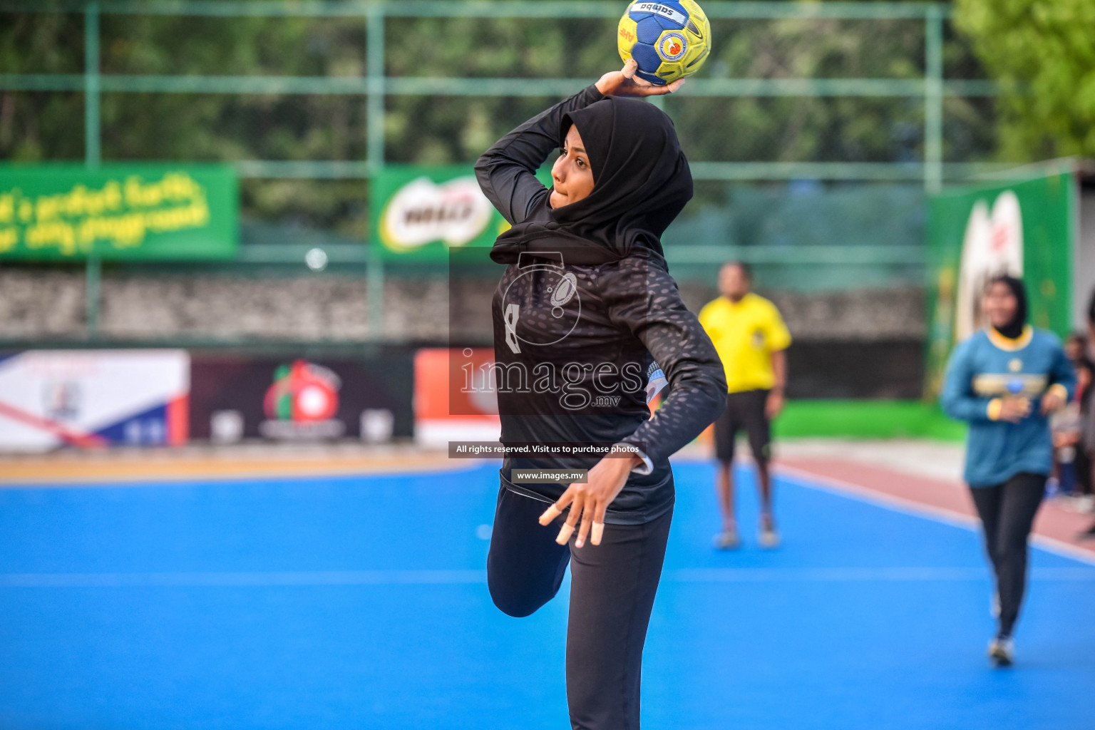 Day 10 of Milo 6th Inter Office Handball Tournament 2022 - Photos by Nausham Waheed