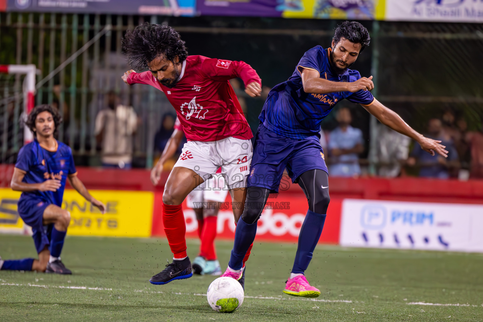 Lh Kurendhoo vs K Kaashidhoo on Day 36 of Golden Futsal Challenge 2024 was held on Wednesday, 21st February 2024, in Hulhumale', Maldives
Photos: Ismail Thoriq, / images.mv