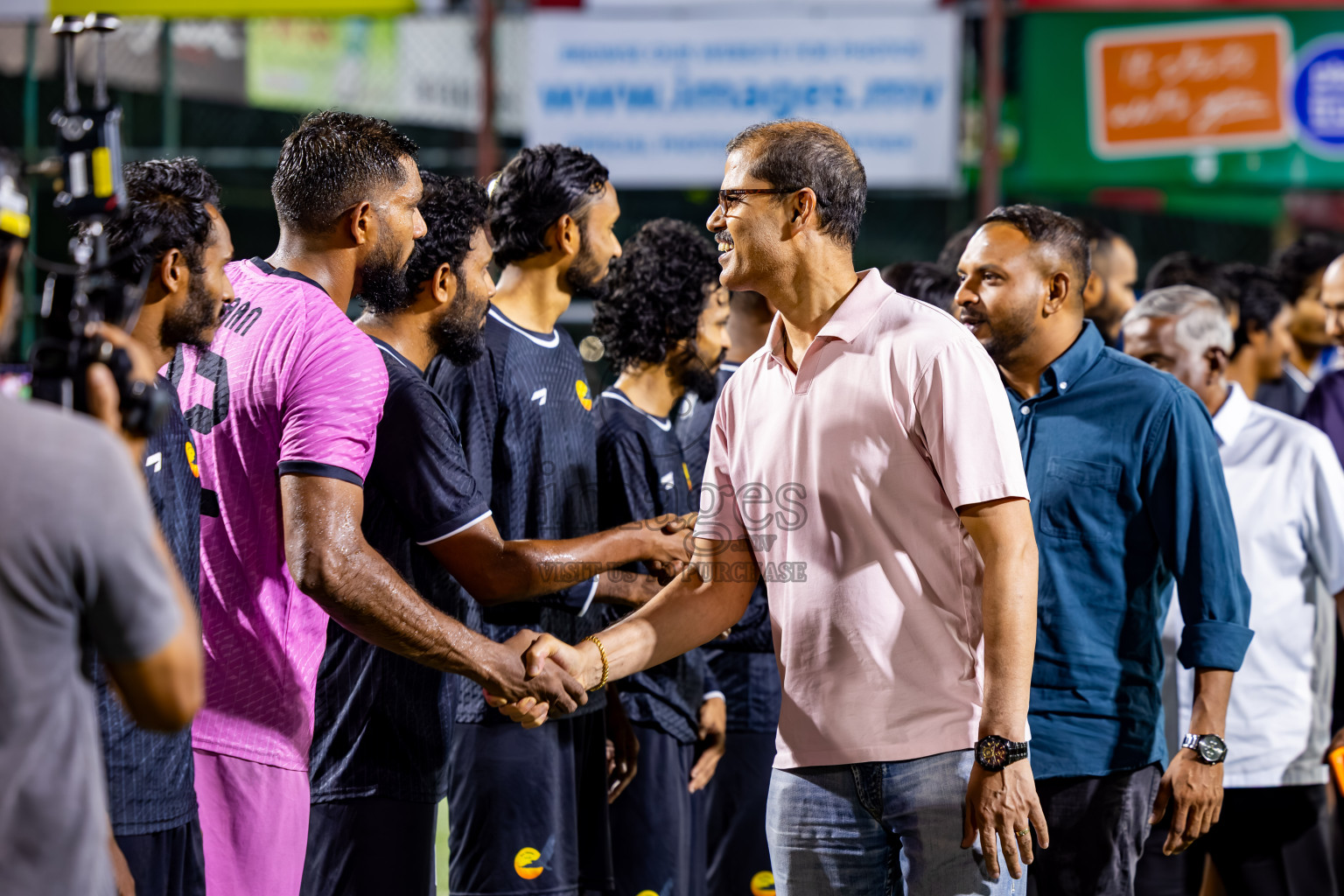 Arena vs Hawks in the Final of Milo Sector League 2025 was held in Rehendhi Futsal Ground, Hulhumale', Maldives on Tuesday, 18th November 2025. Photos: Nausham Waheed  / images.mv