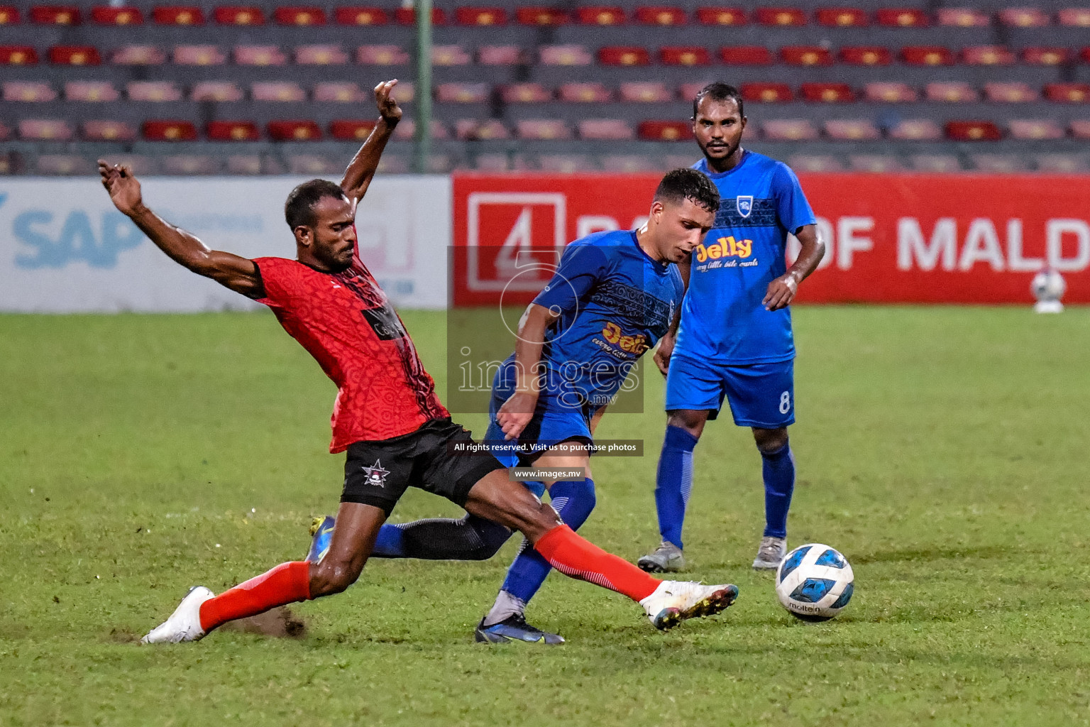 CLUB Teenage  vs Kuda henveiru united  in the 2nd Division 2022 on 14th Aug 2022, held in National Football Stadium, Male', Maldives Photos: Nausham Waheed / Images.mv