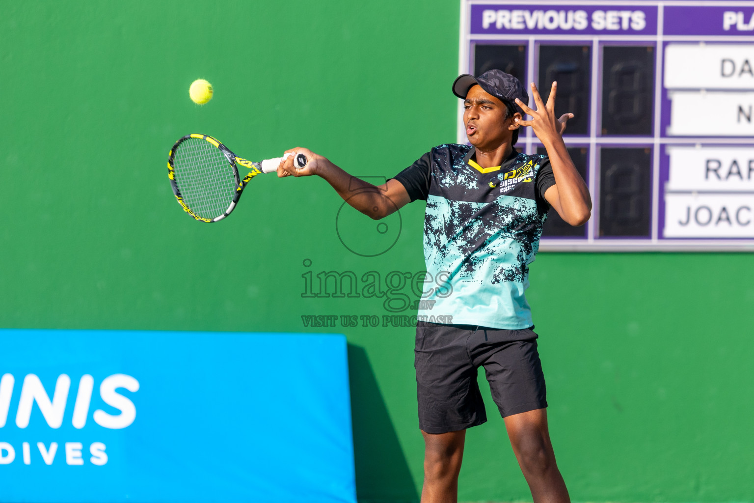 Day 3 of ATF Maldives Junior Open Tennis was held in Male' Tennis Court, Male', Maldives on Wednesday, 11th December 2024. Photos: Ismail Thoriq / images.mv