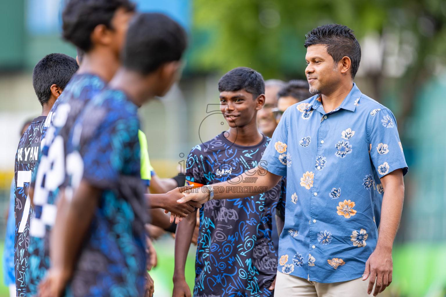 Day 4 of MILO Academy Championship 2024 (U-14) was held in Henveyru Stadium, Male', Maldives on Sunday, 3rd November 2024. Photos: Ismail Thoriq / Images.mv