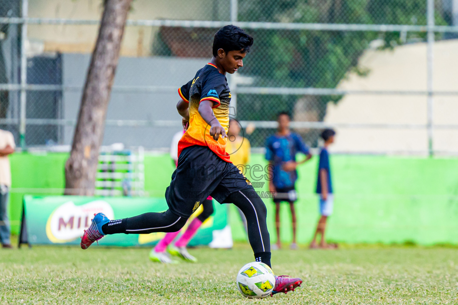 Day 1 of MILO Academy Championship 2024 held in Henveyru Stadium, Male', Maldives on Thursday, 31st October 2024. Photos by Nausham Waheed / Images.mv