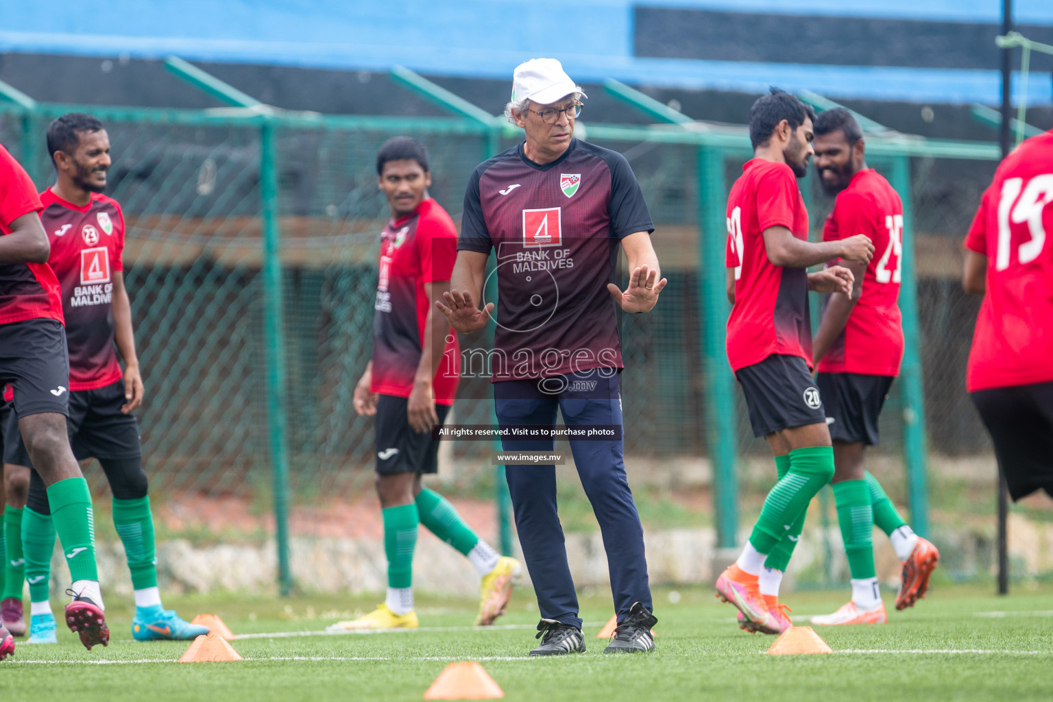 SAFF Championship training session of Team Maldives in Bangalore on Tuesday, 21st June 2023. Photos: Nausham Waheed / images.mv