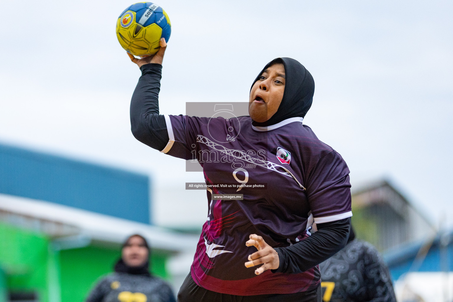 Day 3 of 7th Inter-Office/Company Handball Tournament 2023, held in Handball ground, Male', Maldives on Sunday, 18th September 2023 Photos: Nausham Waheed/ Images.mv