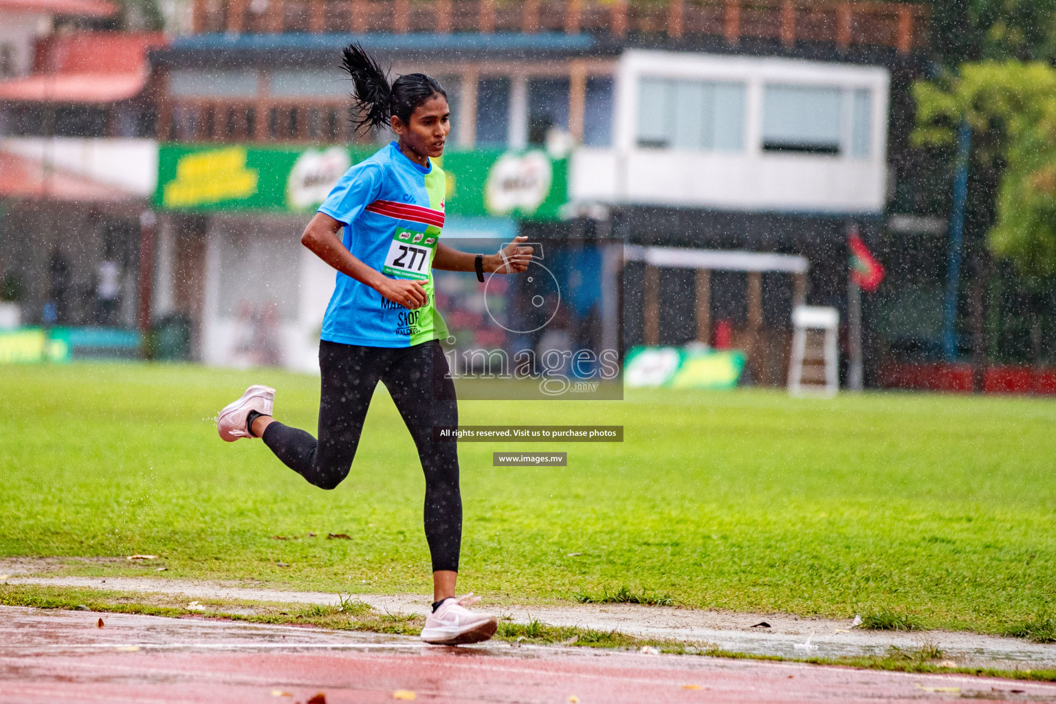 Day 2 of National Athletics Championship 2023 was held in Ekuveni Track at Male', Maldives on Friday, 24th November 2023. Photos: Hassan Simah / images.mv