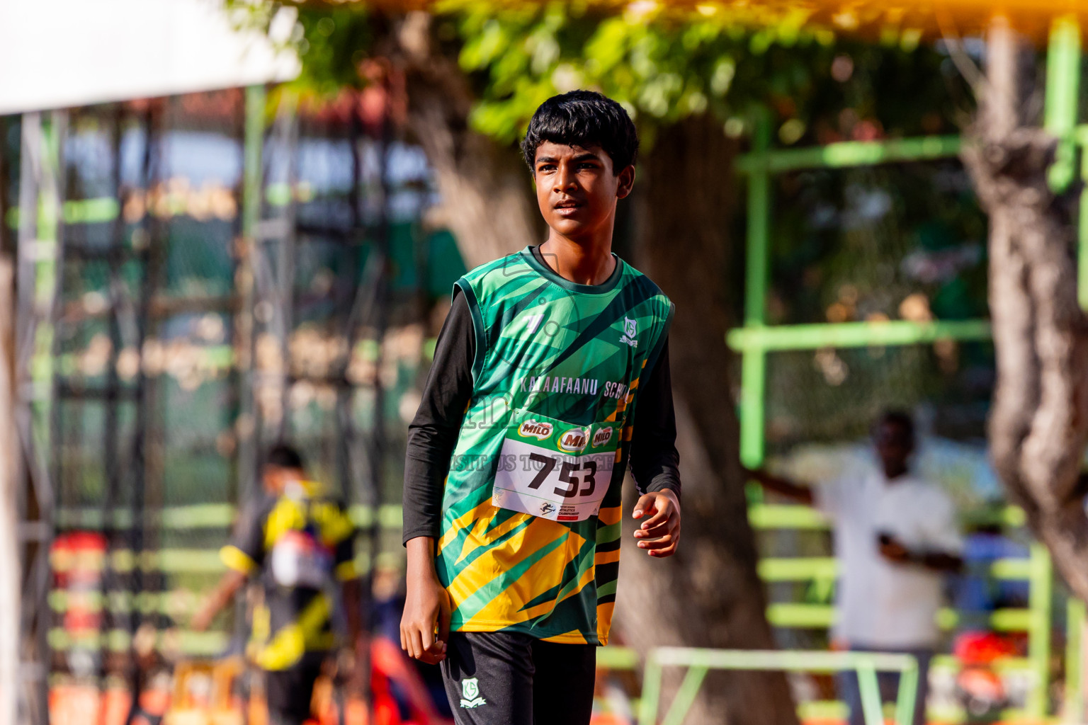 Day 3 of Inter-school Athletics Championship 2025 held in Ekuveni Synthetic Track, Male', Maldives on Wednesday, 08th October 2025. Photos by: Nausham Waheed / Images.mv
