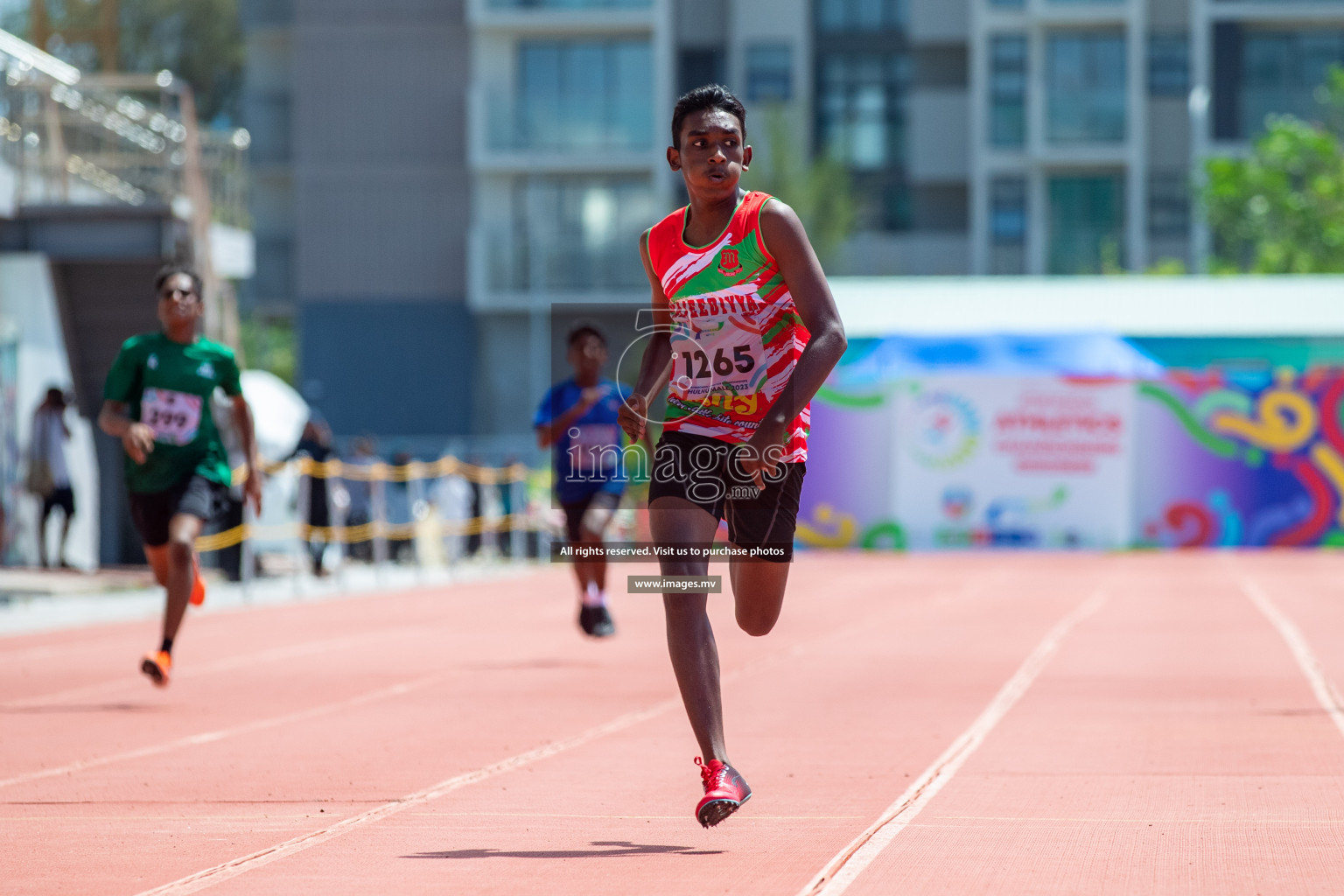 Day three of Inter School Athletics Championship 2023 was held at Hulhumale' Running Track at Hulhumale', Maldives on Tuesday, 16th May 2023. Photos: Nausham Waheed / images.mv