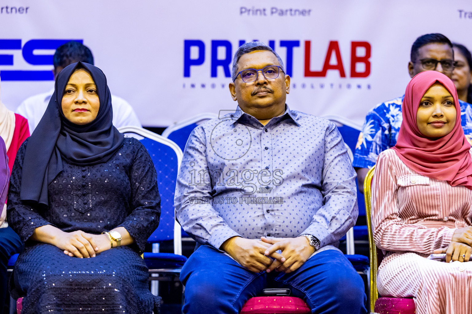 Kyrgyzstan vs Sri Lanka in Final of CAVA U20 Woman's Volleyball Championship 2024 was held in Social Center, Male', Maldives on 23rd July 2024. Photos: Nausham Waheed / images.mv