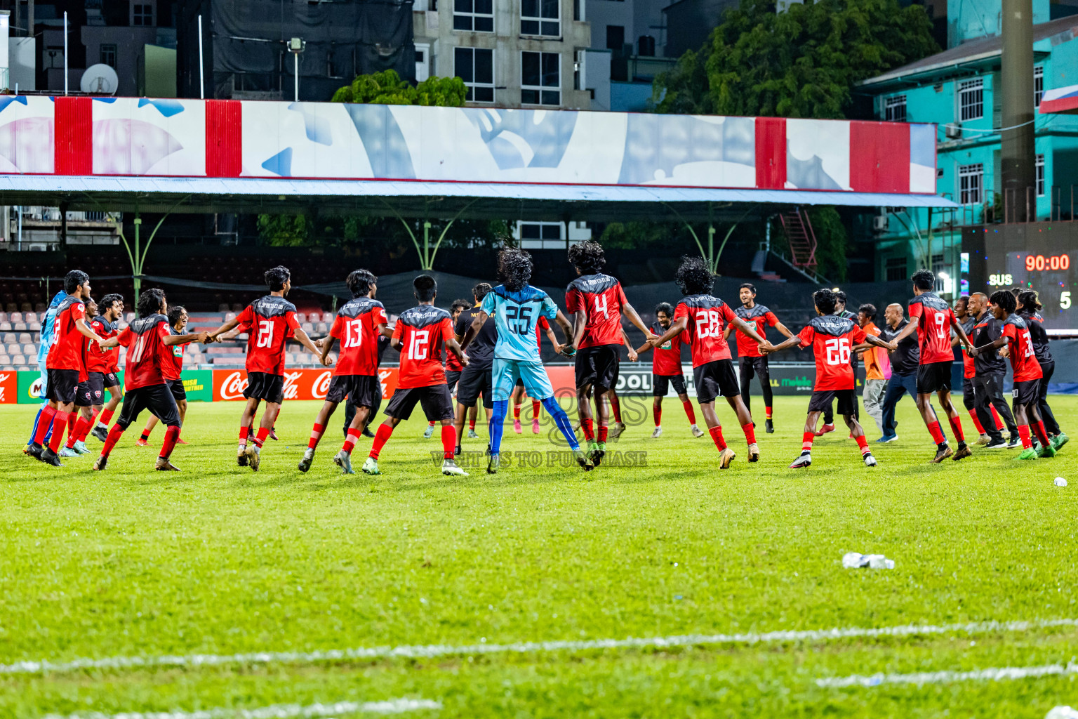 Super United Sports vs TC Sports Club in the Final of Under 19 Youth Championship 2024 was held at National Stadium in Male', Maldives on Monday, 1st July 2024. Photos: Nausham Waheed / images.mv