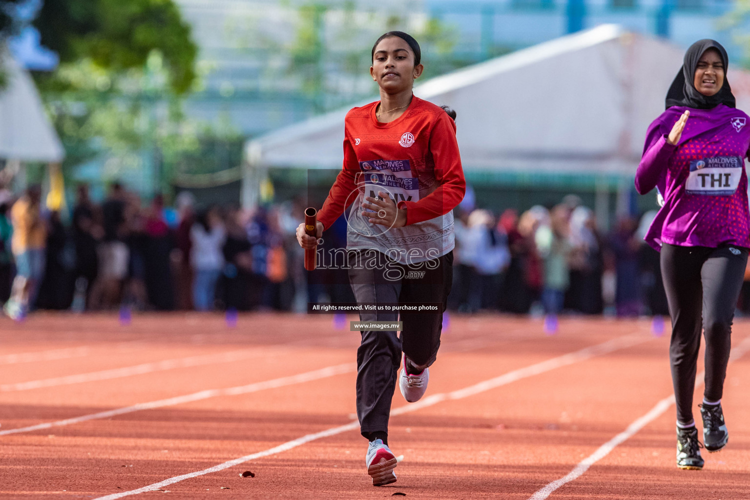 Day 3 of Inter-School Athletics Championship held in Male', Maldives on 25th May 2022. Photos by: Maanish / images.mv