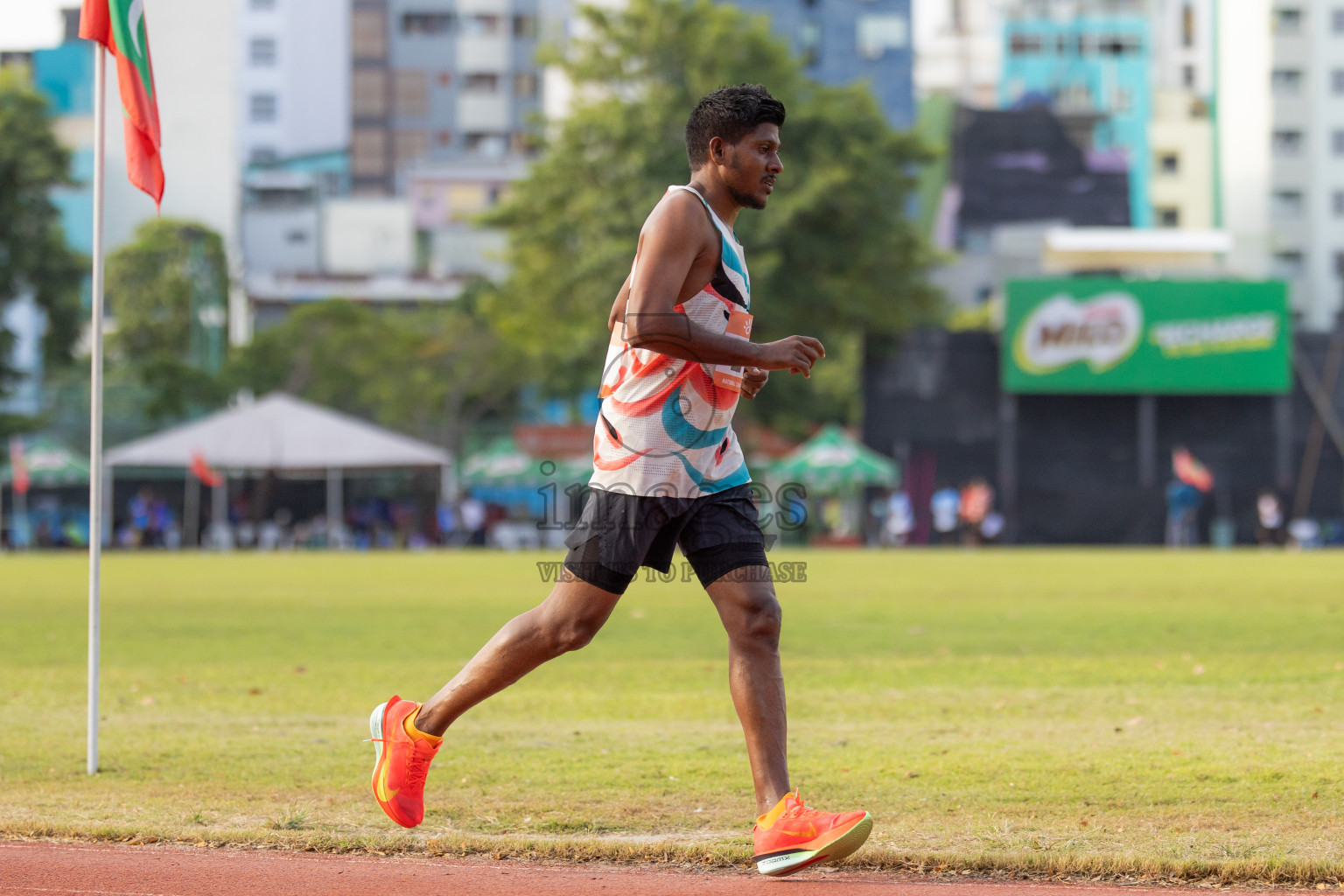 Day 1 of National Athletics Championship 2025 was held at Ekuveni Running Ground in Male', Maldives on Thursday, 14th August 2025. Photos: Hasni / images.mv