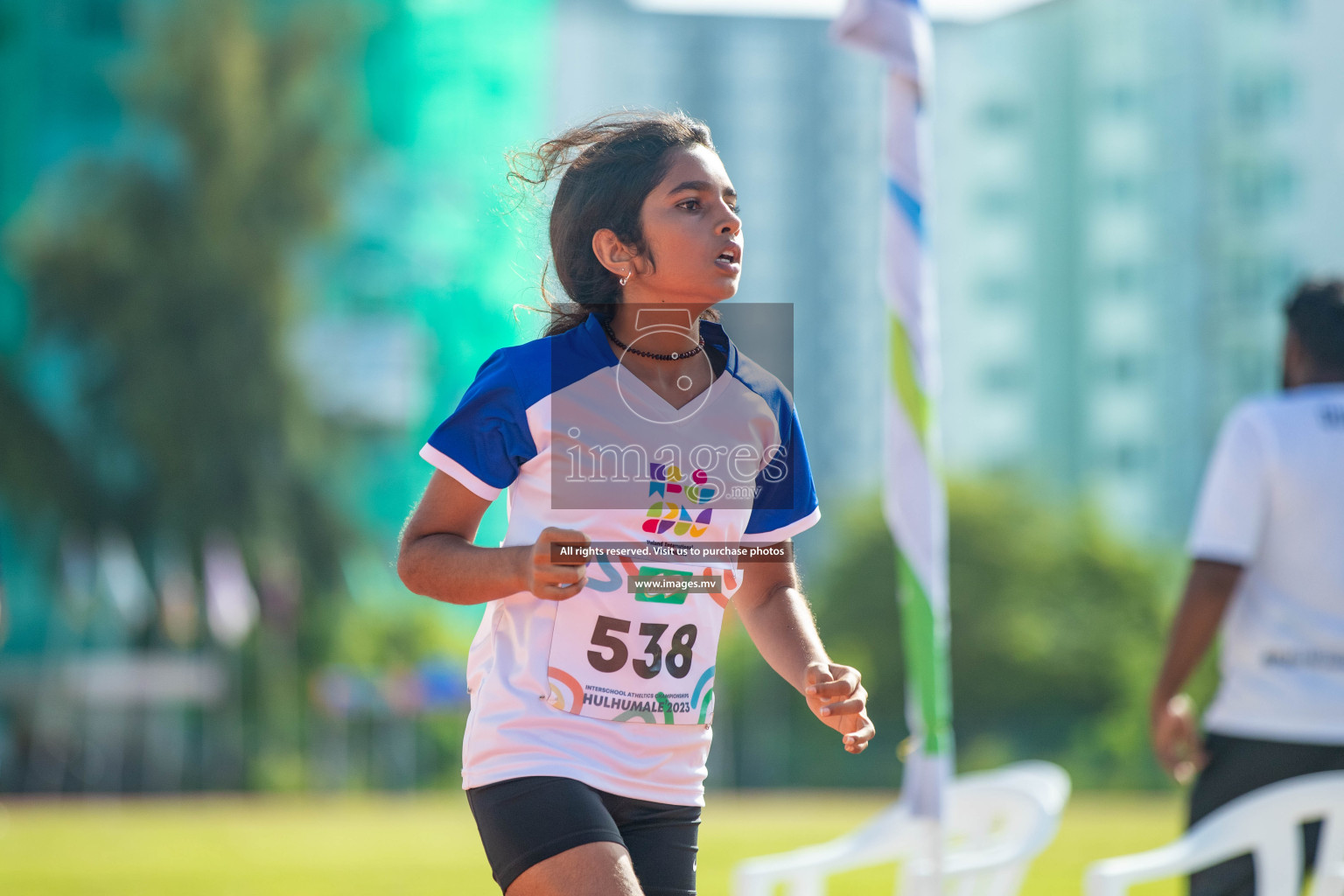 Day three of Inter School Athletics Championship 2023 was held at Hulhumale' Running Track at Hulhumale', Maldives on Tuesday, 16th May 2023. Photos: Nausham Waheed / images.mv