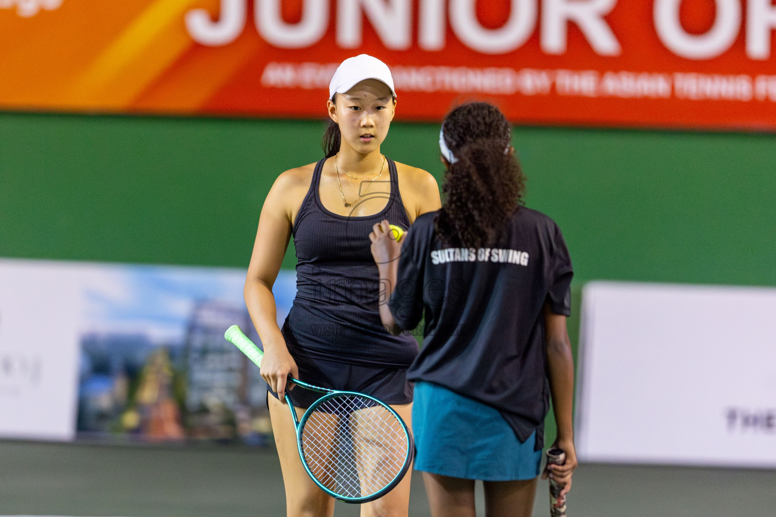 Day 7 of ATF Maldives Junior Open Tennis was held in Male' Tennis Court, Male', Maldives on Wednesday, 18th December 2024. Photos: Nausham Waheed/ images.mv