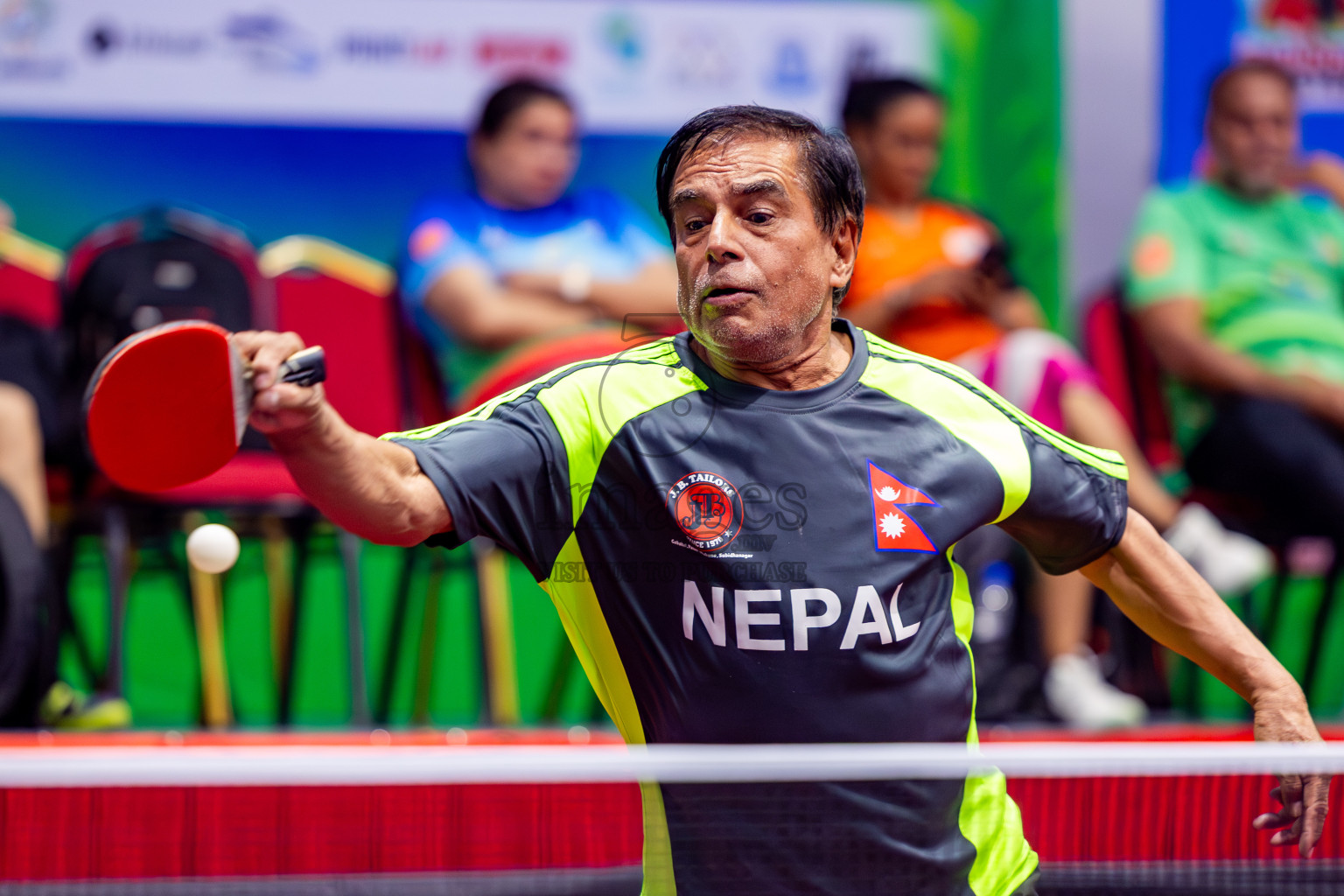 Day 3 of 1st Thoddoo Masters Table Tennis Tournament was held on Saturday, 23rd August 2025 in AA Thoddoo, Maldives. Photos: Nausham Waheed / images.mv
