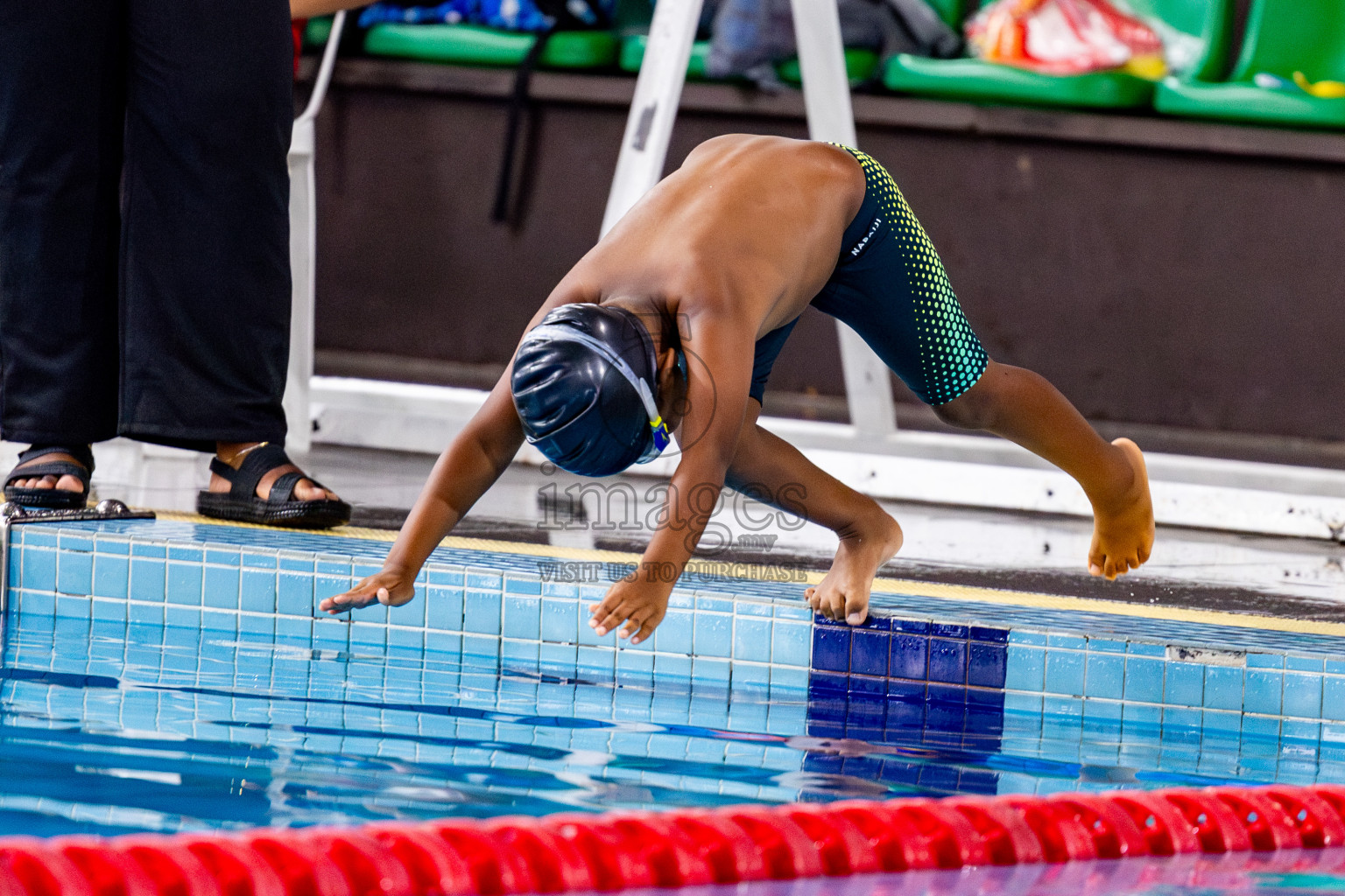 Day 2 of BML 5th National Swimming Kids Festival 2024 held in Hulhumale', Maldives on Tuesday, 19th November 2024. Photos: Nausham Waheed / images.mv